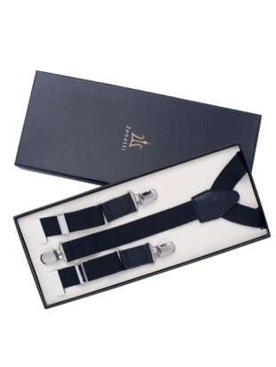 Mens Black Braces