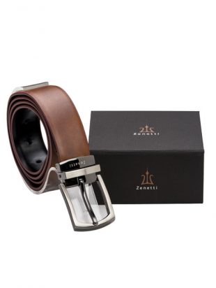Mens Leather Brown Belt