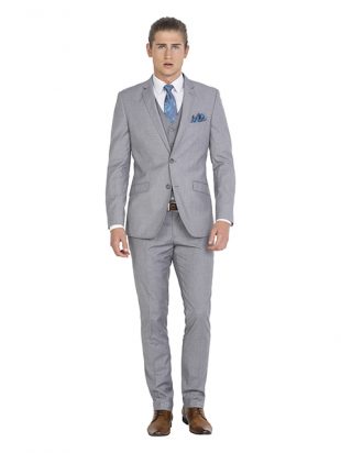 IJK043 Grey Suit Jacket