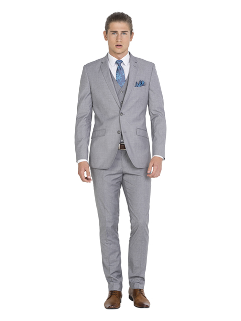 Light Gray Suit - Men's Custom Suits - Fraternity Suits