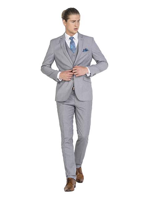 IJK043 Grey Suit Jacket