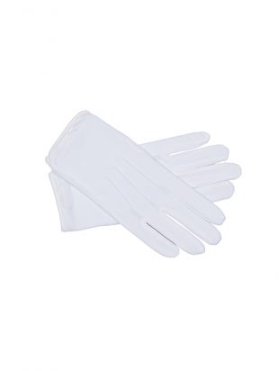 Men's White Formal Gloves