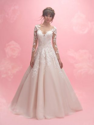 gorgeous tulle ballgown allure romance 3059