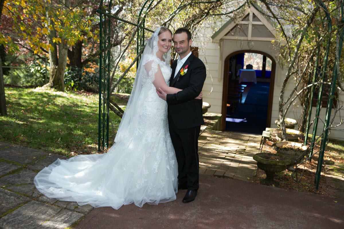 jimmy lisa ferrari formalwear bridal real wedding autumn