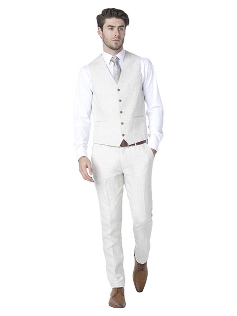 DHV399 Linen Vest