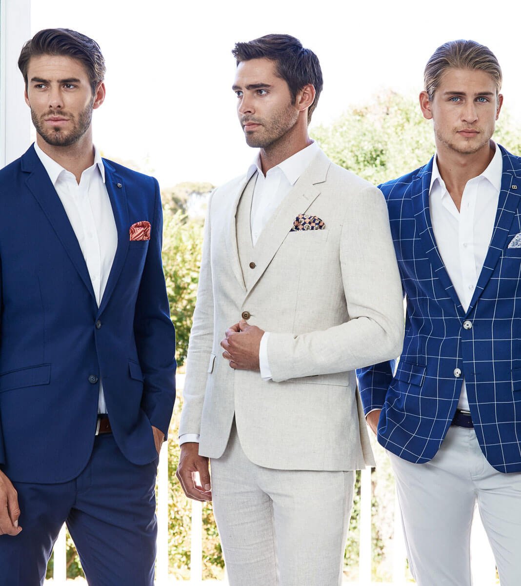 colourful suit jackets