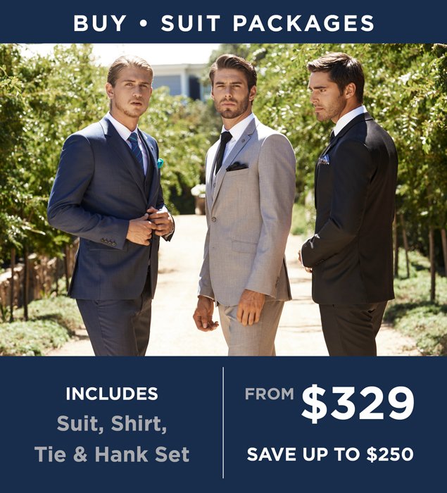 Menswear Retail Suits