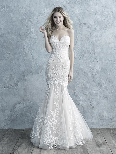 9678 Allure Bridals Tulle Wedding Dress