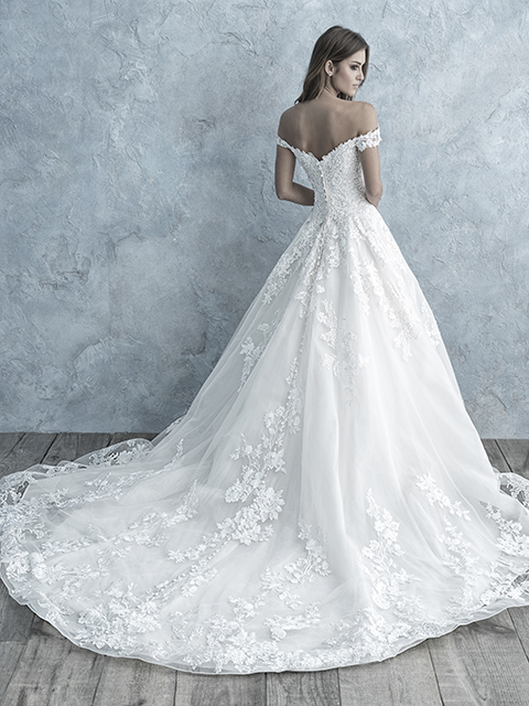 9681 Allure Bridals Lace Wedding Dress