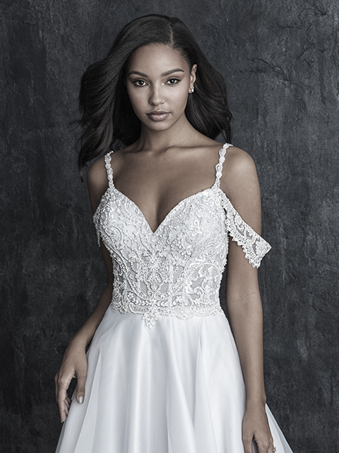 C547 Allure Couture Lace Bridal Gown