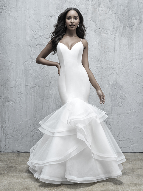 MJ558 Madison James Fit and Flare Bridal Gown