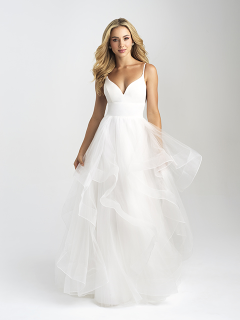 20-328 Madison James Ivory Special Occasion Gown
