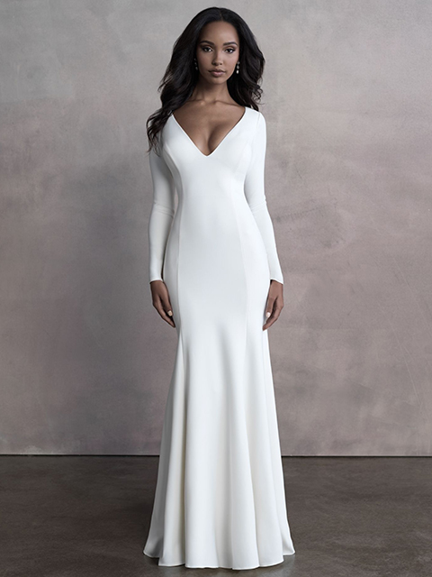 Allure Bridals 9801 Open back Wedding Dress