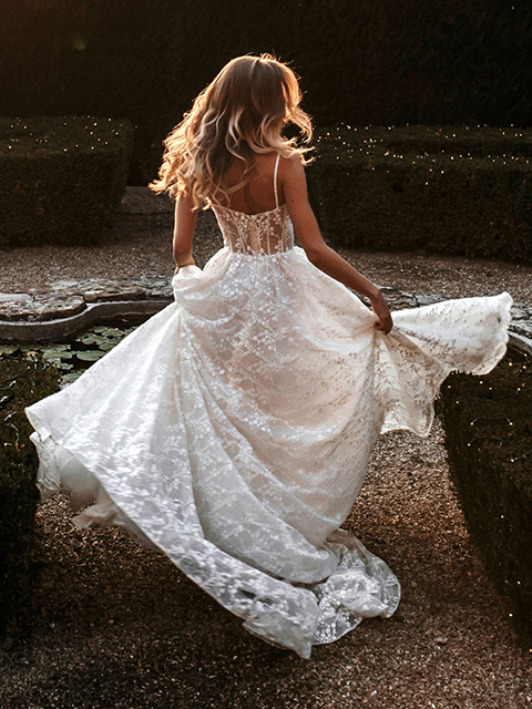 Abella E150 Satine Romantic Blooms Wedding Dress